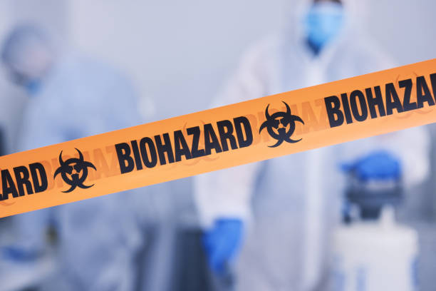 Professional Blood Cleanup technician working in Cotati, CA